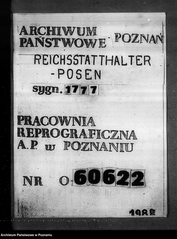 Obraz 1 z jednostki "Versorgung mit Gas. Friedensbau- Programm. Hafenanlagen. Wasserversorgung. Entwässerung. Mineralölbewirtschaftung. Gettofahrscheine"