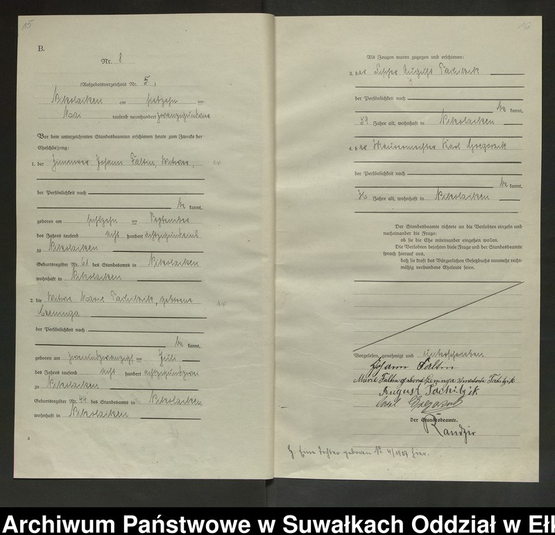 image.from.unit.number "Heirats=Haupt=Register des Königlichen Preussischen Standes-Amtes Nikolaiken Kreis Sensburg"