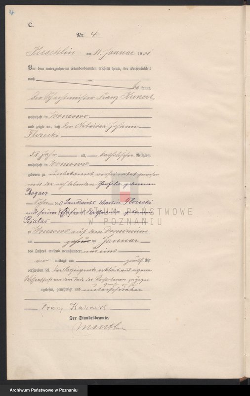 Obraz 7 z jednostki "Sterbe-Haupt-Register"