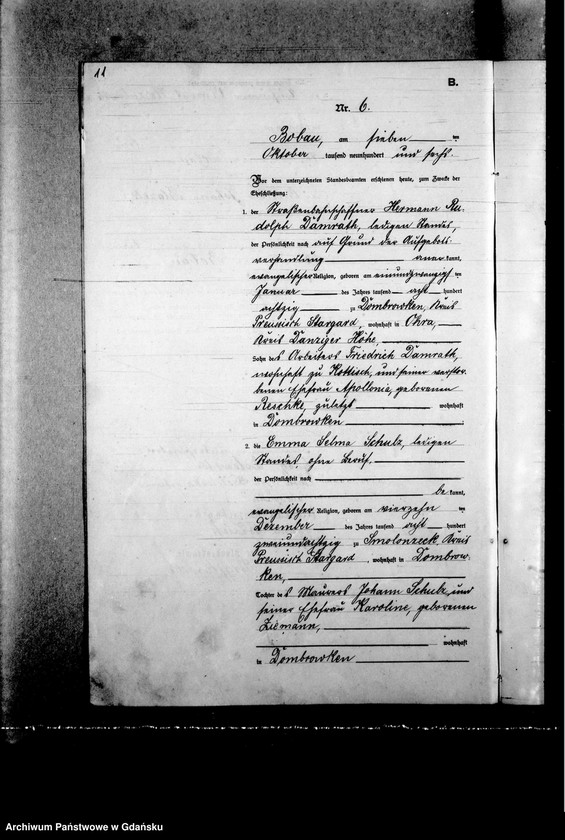 image.from.unit.number "Księga małżeństw"