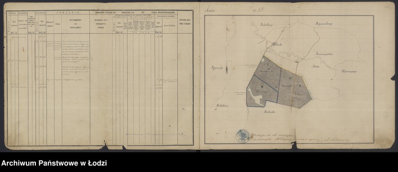Obraz 11 z jednostki "Plany wsi Kruszyna i Dębowiec, pow. Radomsko"