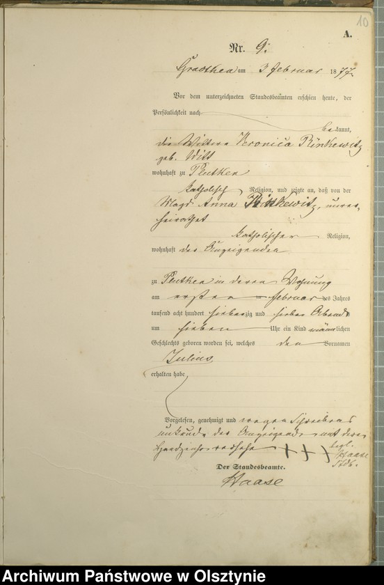 image.from.unit.number "Geburts-Haupt-Register Nr 1 - 88"