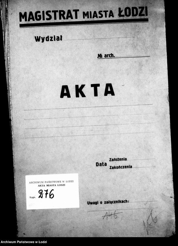 Obraz 4 z jednostki "Akta tyczące się pożyczki budowlanej Hersza Lipskiego i Lajzera Bergera"