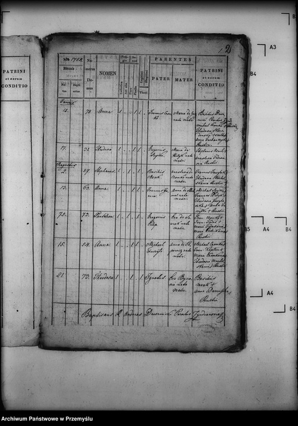 image.from.unit.number "[Kopie ksiąg metrykalnych parafii Zyndranowa z filią Barwinek (dekanat Dukla)]"