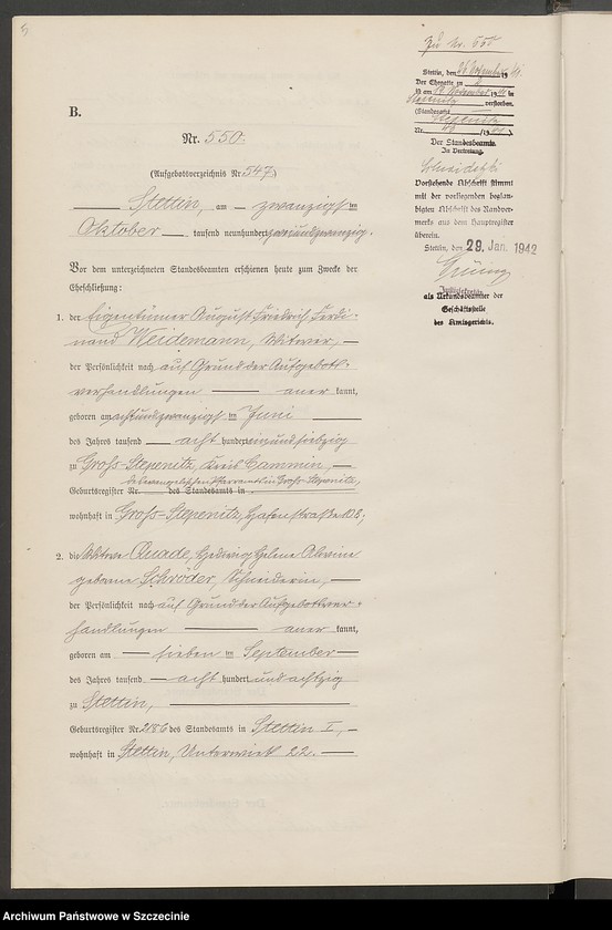 image.from.unit.number "Heiratsregister"