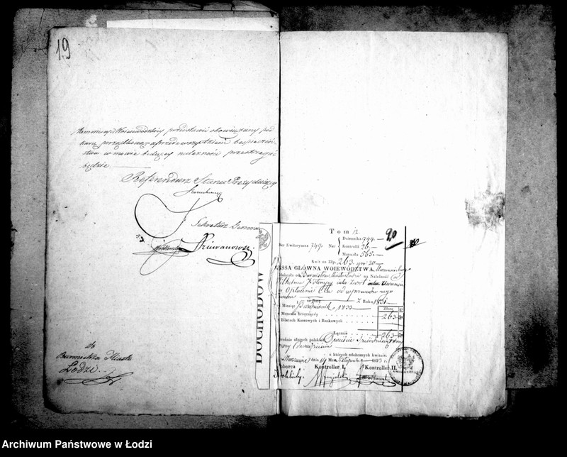 Obraz 18 z jednostki "Akta ławnika czynnego osady fabrycznej Łódka tyczące się zakładu fabrykanta pana Potempy "