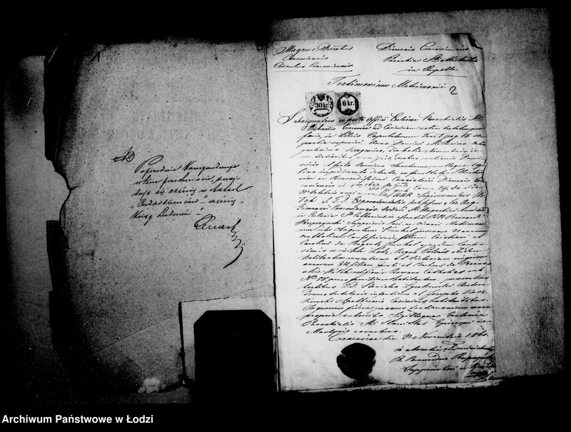 Obraz 6 z jednostki "Akta w przedmiocie osiedlania się cudzoziemców"