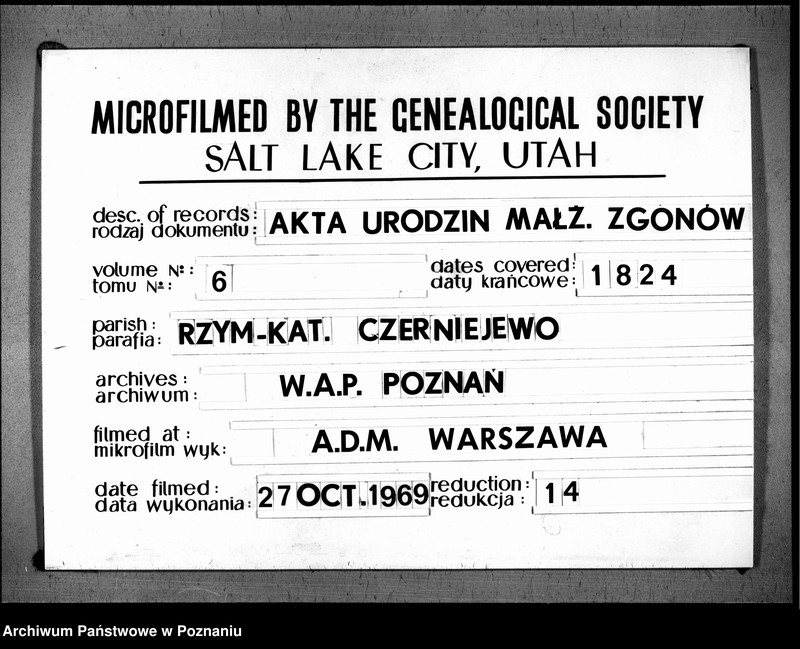 Obraz 17 z jednostki "Duplikat urodzonych, zaślubionych i zgonów"