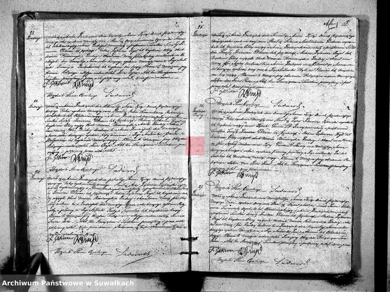 image.from.unit.number "Duplikat Urodzonych, Zaślubionych i Umarłych Żydów w Okręgu Łoździeje w 1852 roku."