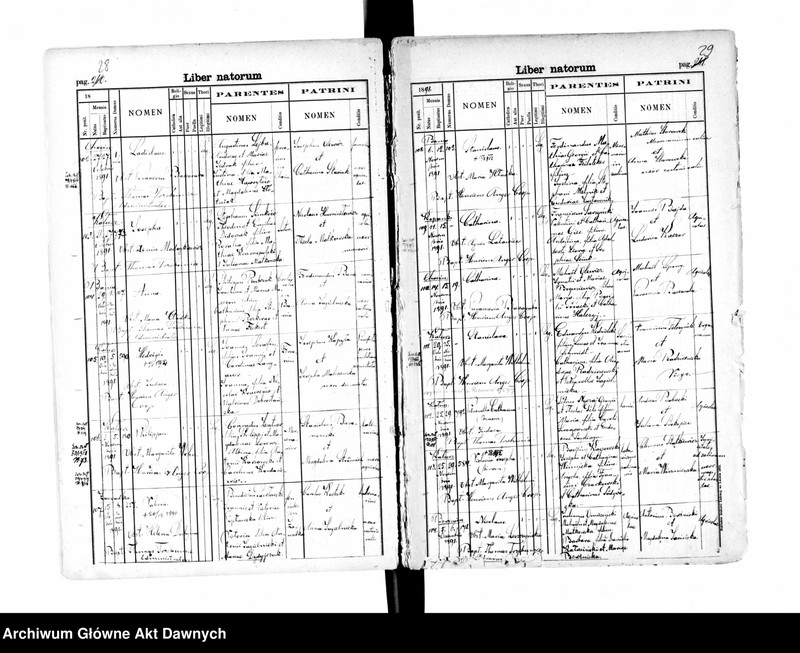 image.from.unit.number "Parafia: Kałusz. Dekanat: Dolina. Księga metrykalna urodzeń dla całej parafii."