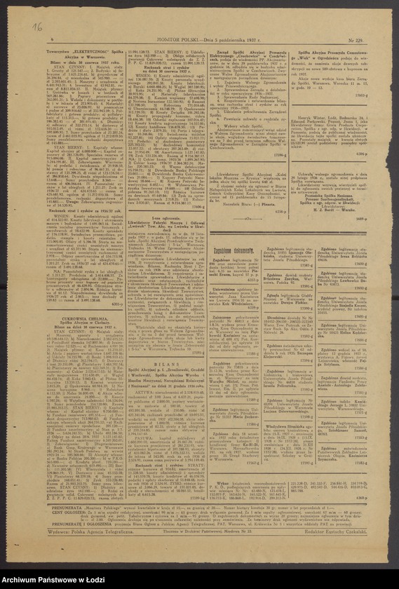 Obraz 18 z jednostki "Osiarz Haufstädter, Moszek Beniamin Zalcman- sprzedaż drzewa budulcowego i stolarskiego"