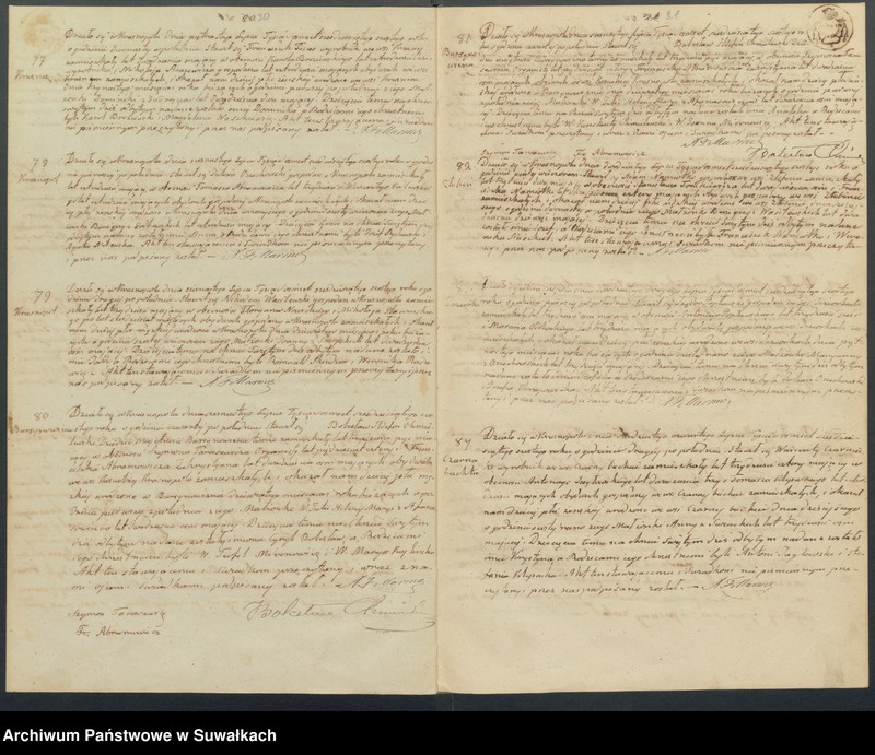 image.from.unit.number "Duplikat Akt Urodzonych, Zaślubionych i Umarłych z Parafii Rzymsko-Katolickiej Krasnopolskiej z roku 1866."
