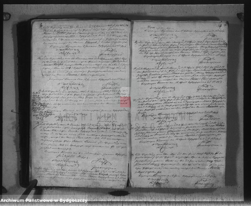 image.from.team "Akta metrykalne żydowskiej gminy wyznaniowej w Koronowie, pow. Bydgoszcz"