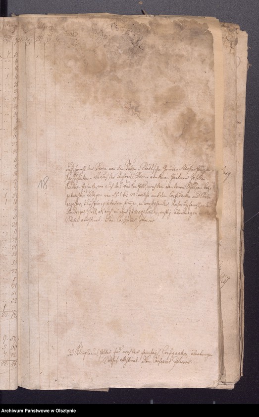 image.from.unit.number "Passenheimsche Stadt Kirchen Rechnung über Einnahme und Ausgabe"