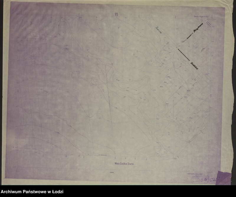 Obraz 5 z jednostki "Plan miasta Rudy Pabianickiej Sekcja 55"