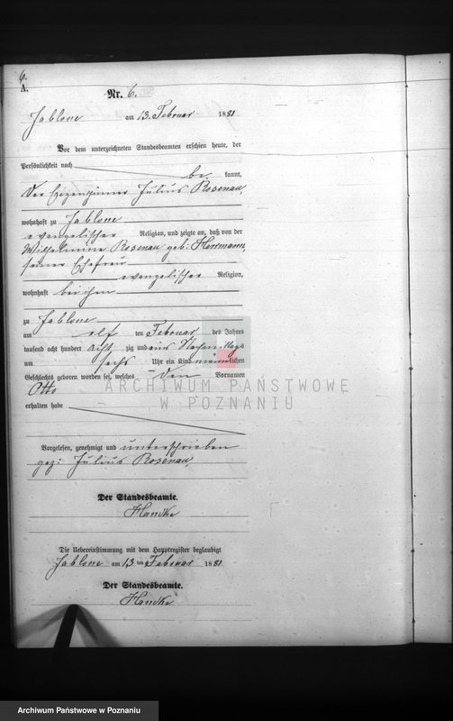 Obraz 8 z jednostki "Księga urodzeń"