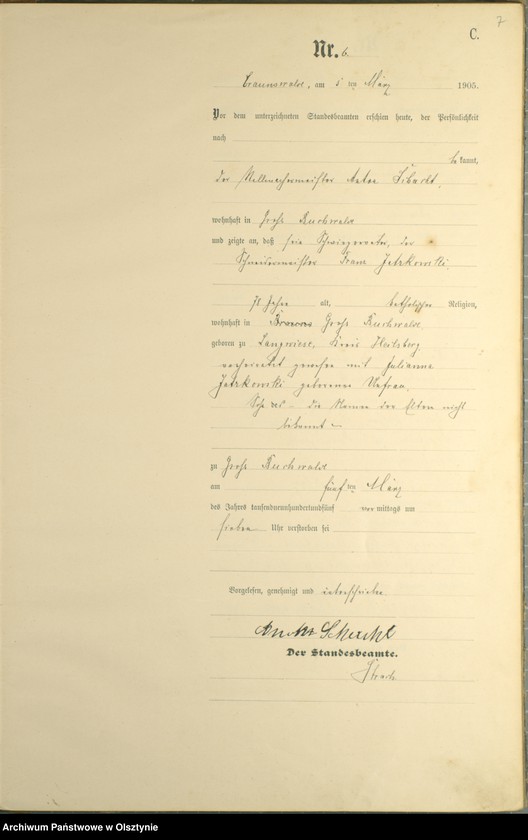 image.from.unit.number "Sterbe-Haupt-Register Nr 1 - 38"