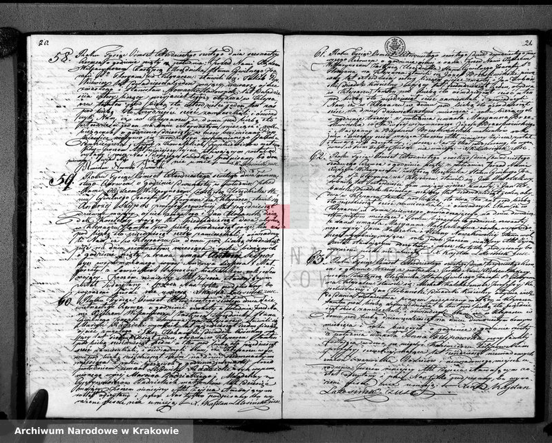 image.from.unit.number "Księga Aktów Zejścia dla Parafii So. Floryana na Kleparzu na rok 1846 sporządzona"