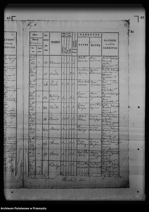 image.from.unit.number "[Kopie ksiąg metrykalnych parafii Bolanowice z filiami Tamanowice, Złotkowice (dekanat Mościska)]"