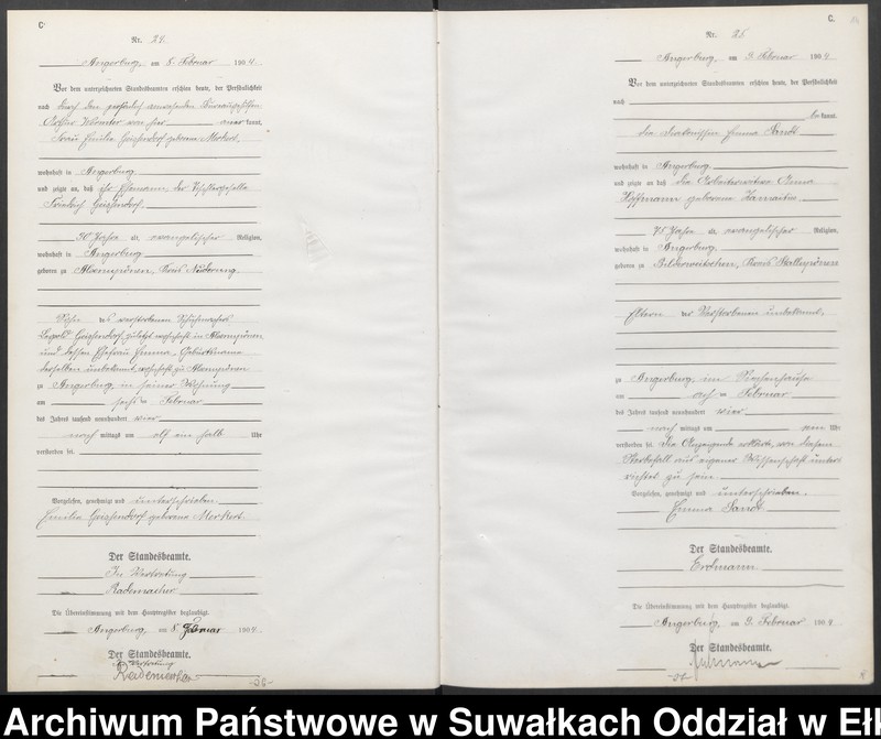 image.from.unit.number "Sterbe-Neben-Register des Preussischen Standes-Amtes Angerburg Kreis Angerburg"