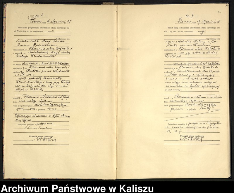 Obraz 7 z jednostki "[Księga zgonów]"