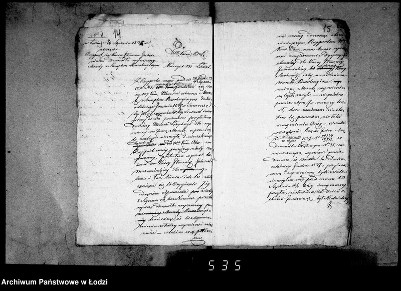 Obraz 16 z jednostki "Akta tyczące się monet"