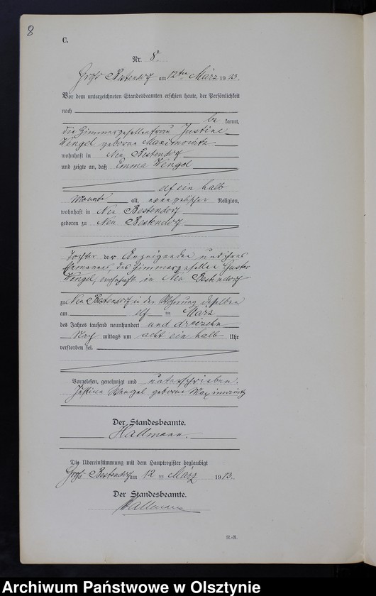 image.from.unit.number "Sterbe-Neben-Register Nr 1 - 33"