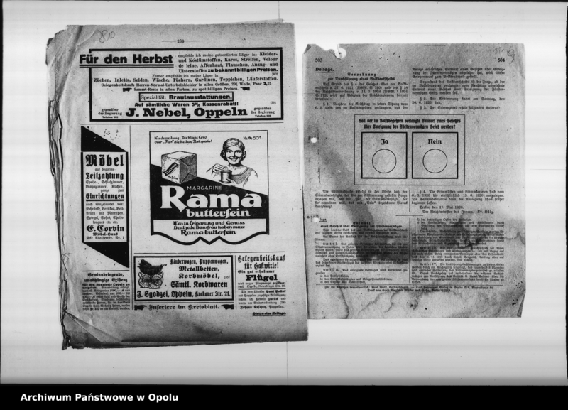 Obraz 10 z jednostki "[Wybory do sejmiku i sejmu Rzeszy]"