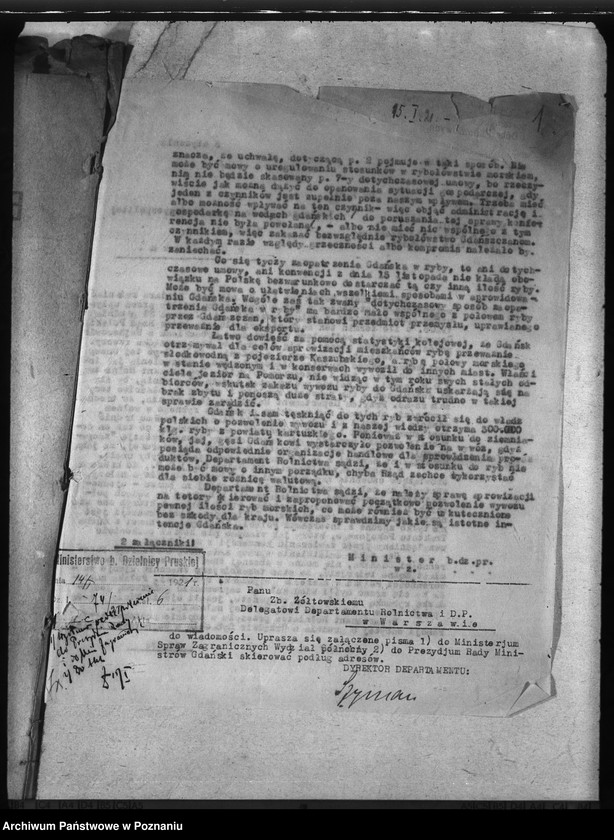 Obraz 5 z jednostki "Deleg. Departamentu Rolnictwa i D. Państw. Rybołówstwo"