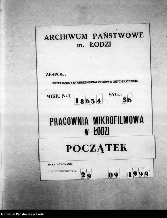 Obraz 1 z jednostki "Textil-Fabrikations-Abteilung [Produkcja i zapotrzebowanie materiałów dla resortu pracy]"