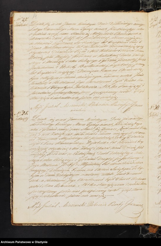 image.from.unit.number "Duplikat Parafii Janowieckiej Składający się z 3-ch Oddziałow to jest z Akt Urodzeń, Zejść i Zaślubień z Roku 1850"