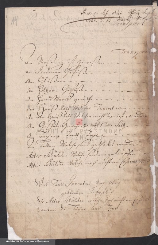 Obraz 16 z jednostki "Sprawozdanie rachunkowe sądu opiekuńczego; język niemiecki"