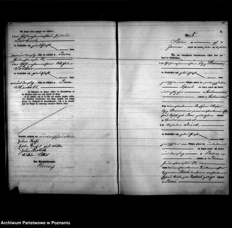 Obraz 10 z jednostki "Księga małżeństw"