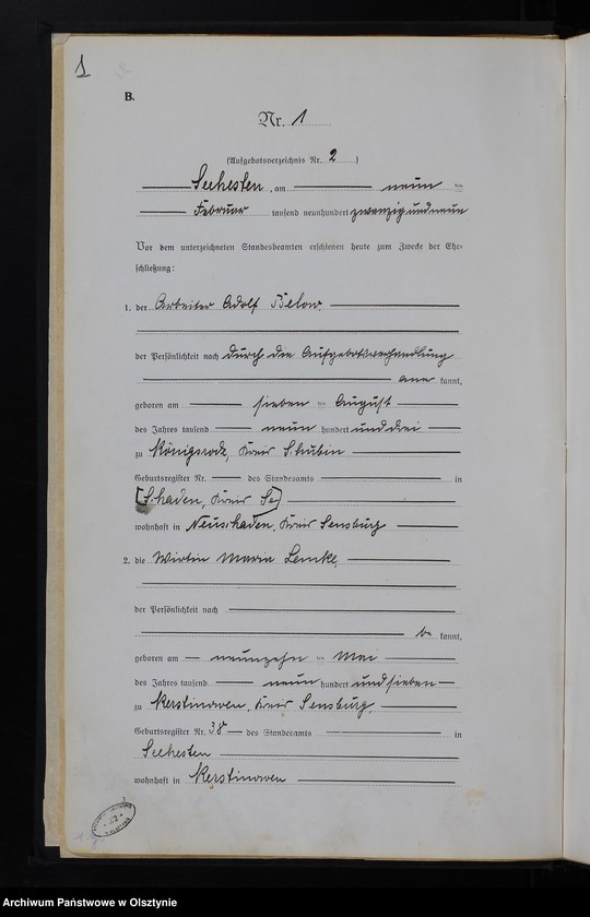 image.from.unit.number "Heirats-Register Nr 1 -32, 1-28, 1-23"