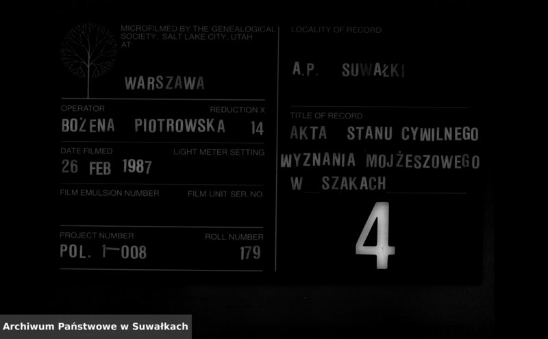 image.from.unit.number "[Księga do zapisywania aktów urodzeń parafii żydowskiej Szaki]"