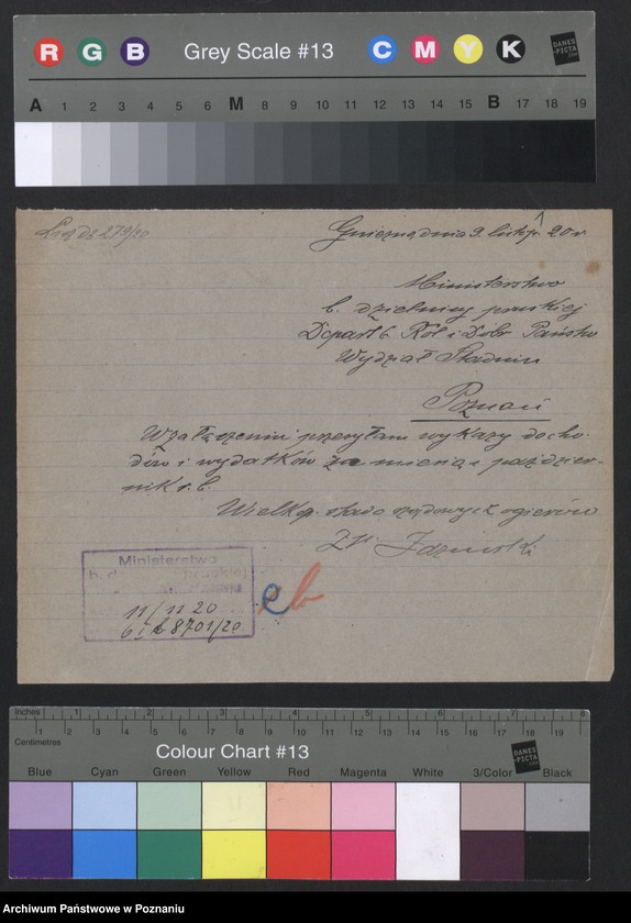 Obraz 3 z jednostki "[Stadniny Koni] - sprawy finansowe, wykazy dochodów i wydatków"