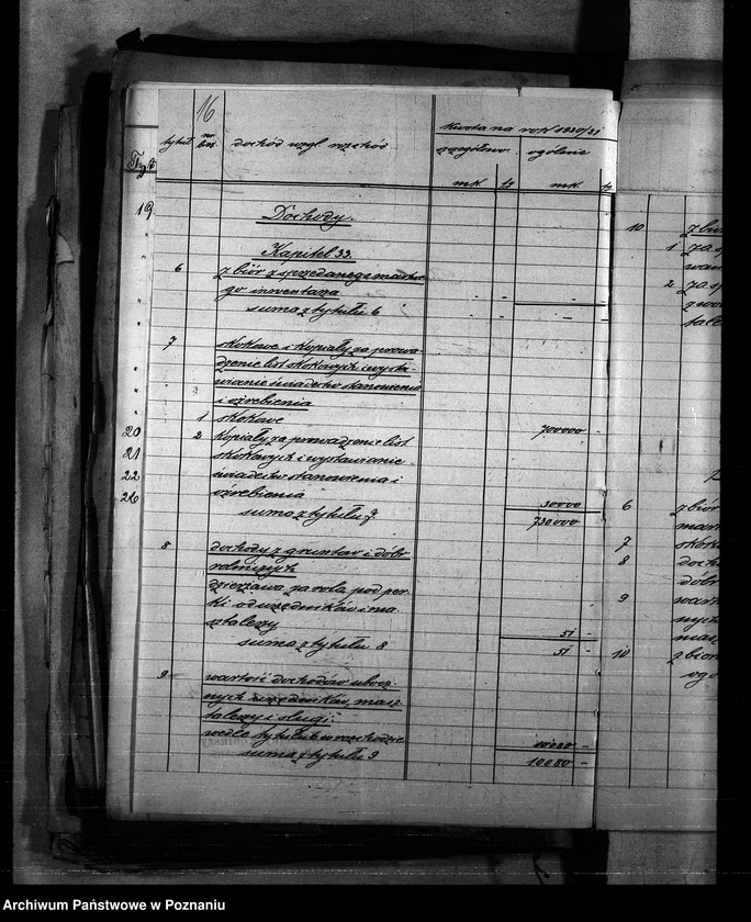 Obraz 19 z jednostki "Budżet Stadnin na rok 1921"