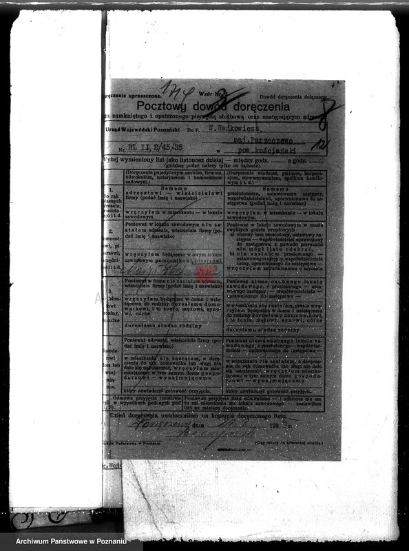 Obraz 16 z jednostki "Majętność leśna w Parzęcinie powiat kościański"