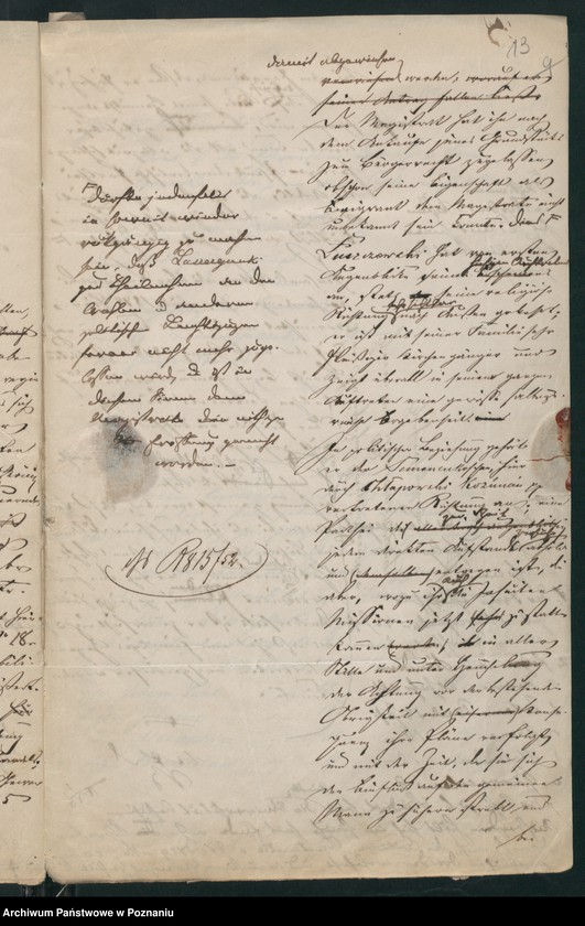 Obraz 16 z jednostki "A. betr. Adam von Łuszczewski"