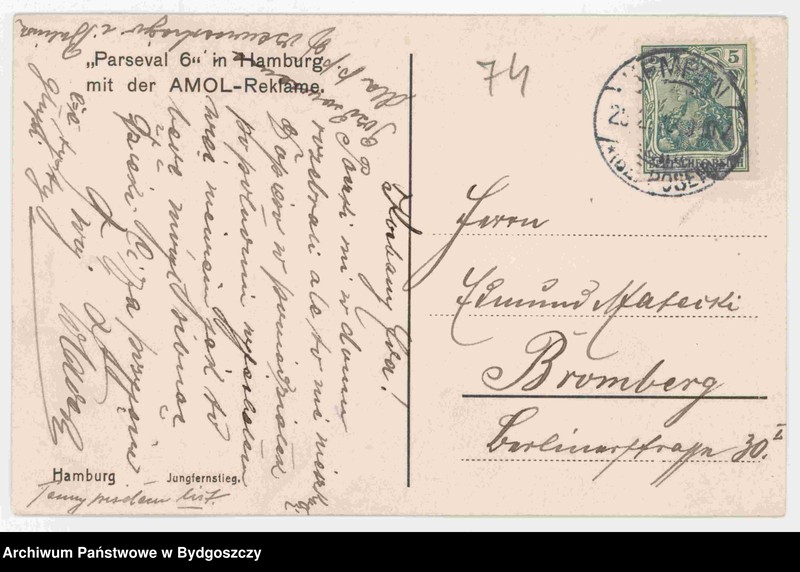 image.from.unit.number "["Parseval 6" in Hamburg mit der Amol Reklame]"