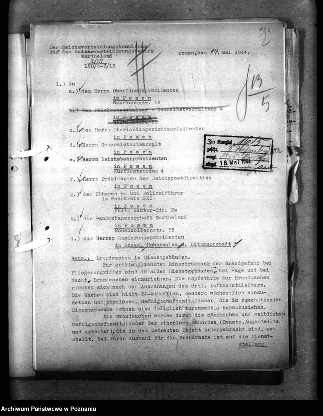 Obraz 6 z jednostki "Brandwachen in Dienstgebäuden"