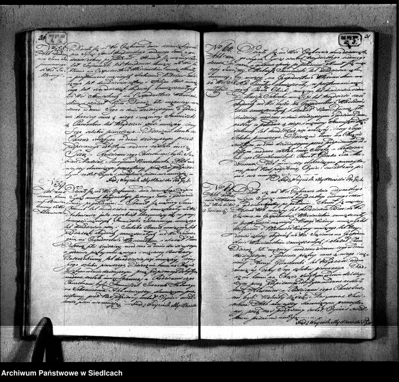 Obraz 18 z jednostki "Akta urodzin, małżeństw, zgonów"