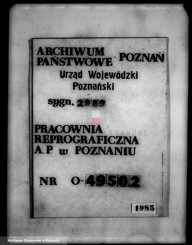 Obraz 1 z jednostki "Zestawienie parcel do przymusowego wykupu na rok 1938 z majątku Liszkowo powiatu Wyrzysk"