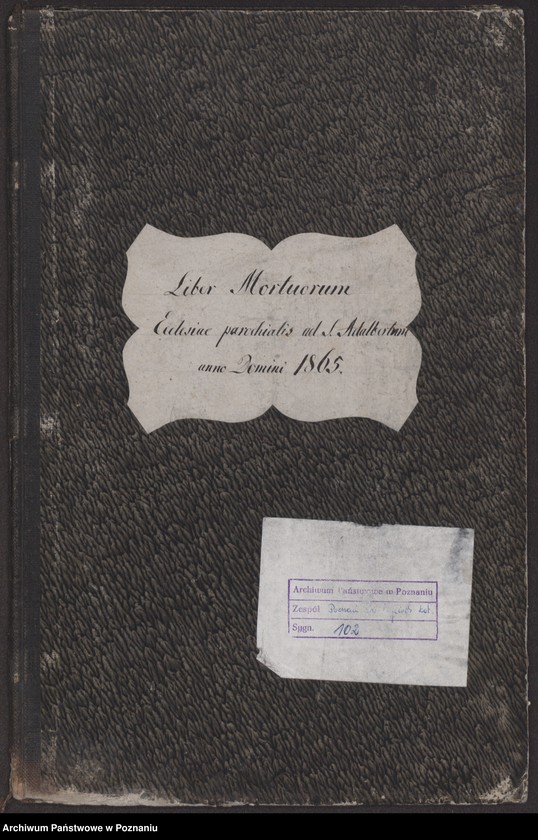 Obraz 2 z jednostki "Księga zgonów"