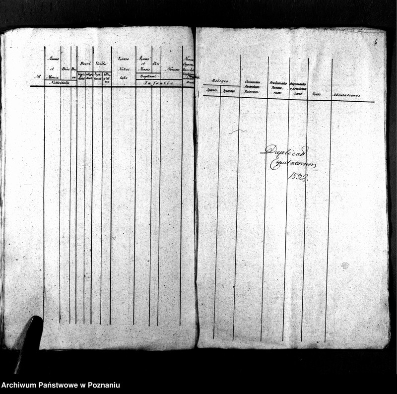 Obraz 7 z jednostki "Libri metrices baptisatorum, desponsatorum, mortuorum"