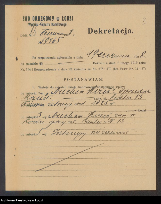 Obraz 5 z jednostki "Nuchem Rozen – sprzedaż krzeseł"