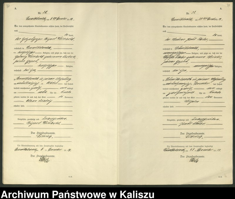 Obraz 18 z jednostki "[Księga urodzeń]"