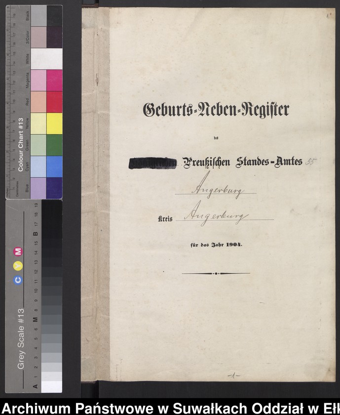 image.from.unit.number "Geburts-Neben-Register des Preussischen Standesamtes Angerburg Kreis Angerburg"