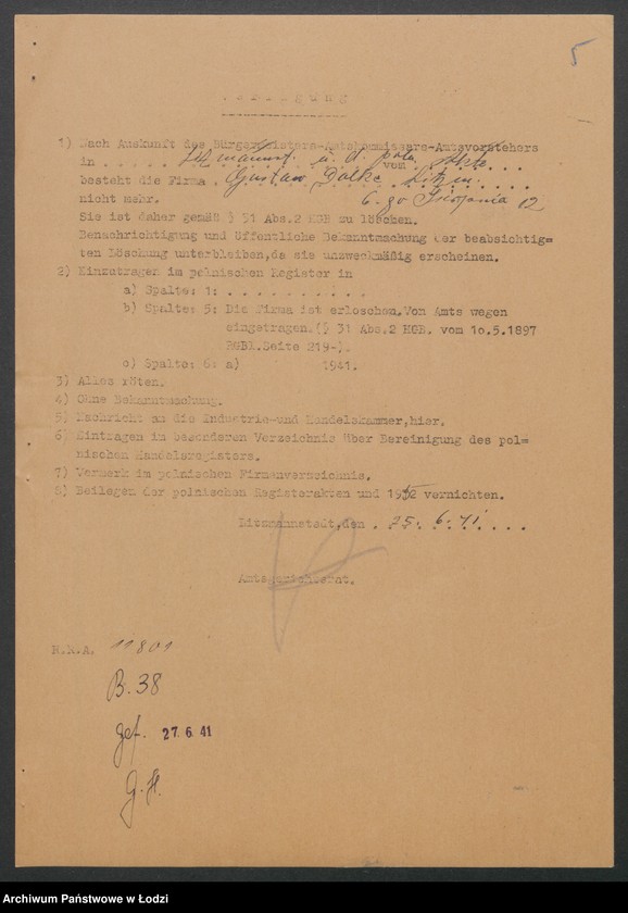 Obraz 7 z jednostki "Gustaw Dalke- sklep spożywczy"