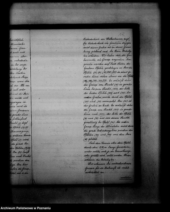 Obraz 15 z jednostki "Protokoły graniczne - odpis /majątków ziemskich/"